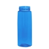 Garyline® Flair Tritan® Bottle with Drink-Thru Lid - 26 oz. - Transparent blue bottle